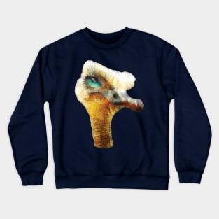 Funny Ostrich Crewneck Sweatshirt